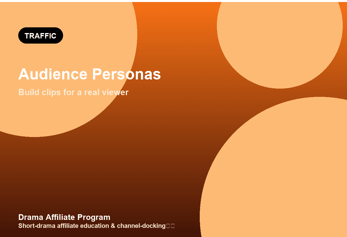Short Drama Audience Persona Guide: Build Clips for a Real Viewer