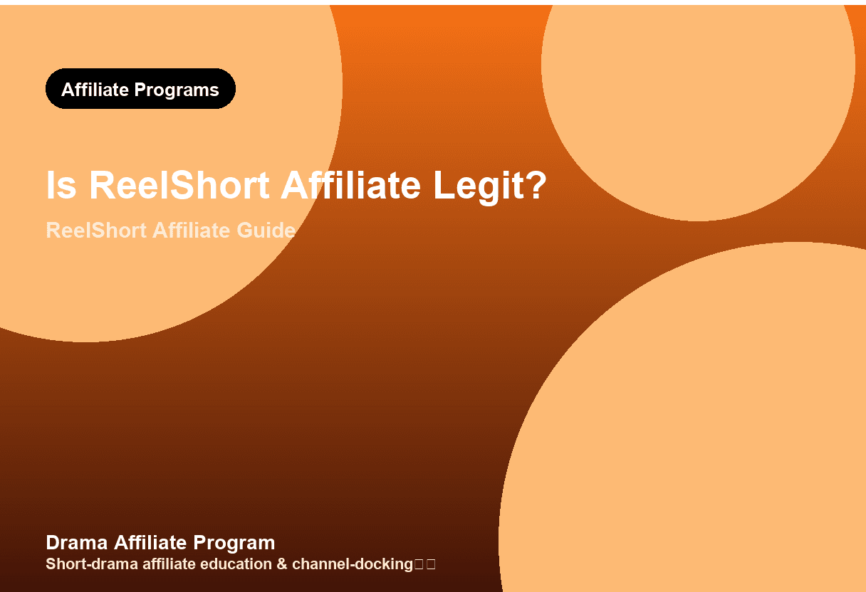 Is ReelShort Affiliate Legit?