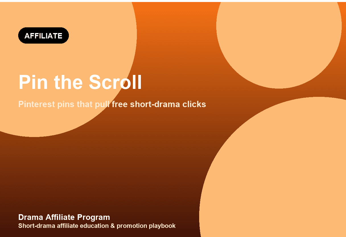 ReelShort Affiliate Pinterest Guide: Pin Short-Drama Clips That Pull Clicks