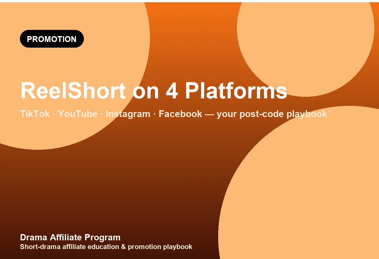 How to Promote ReelShort on TikTok, YouTube, Instagram & Facebook (After You Get Your Code)