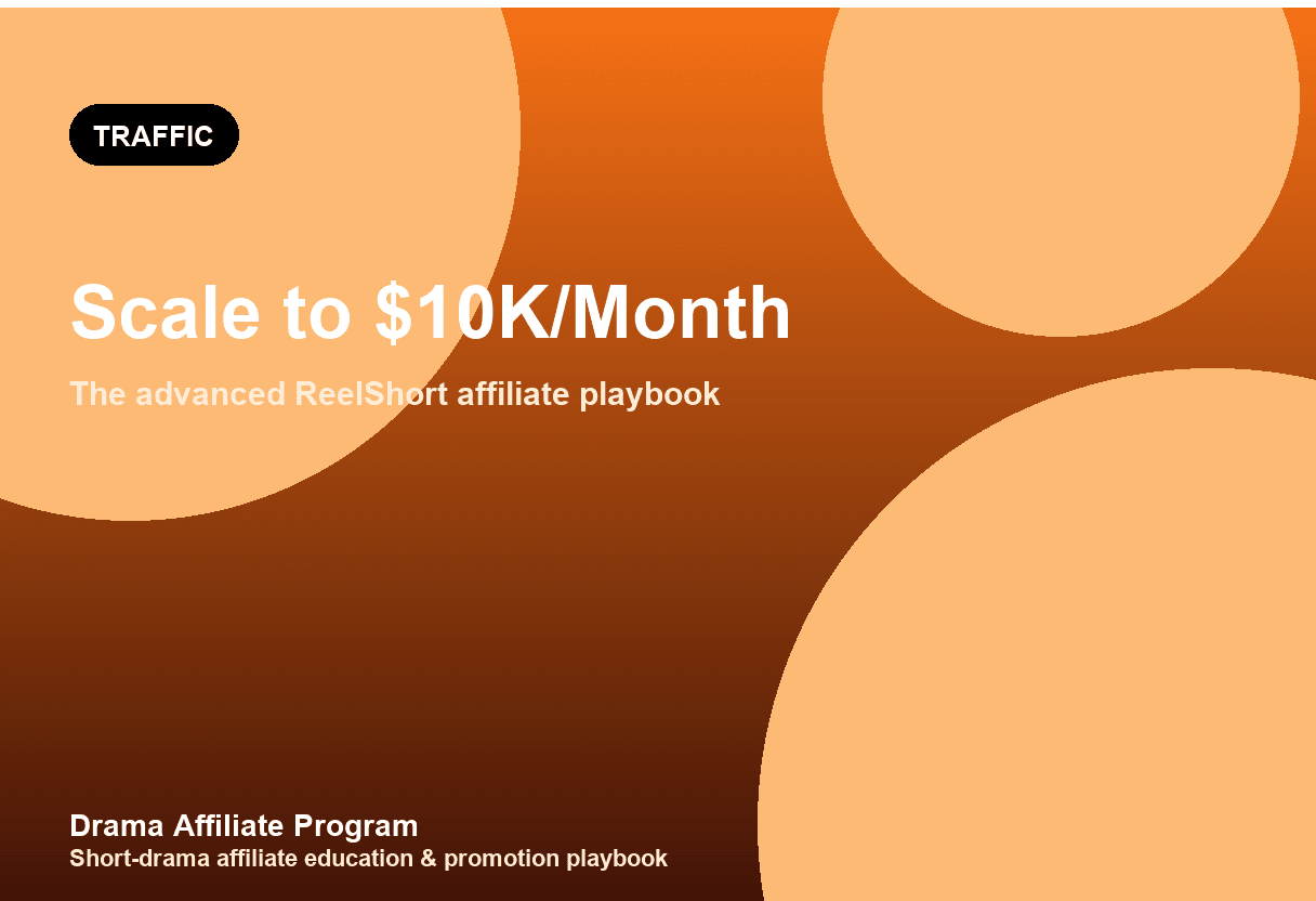 Scale Your ReelShort Affiliate to $10K/Month: The Advanced Playbook