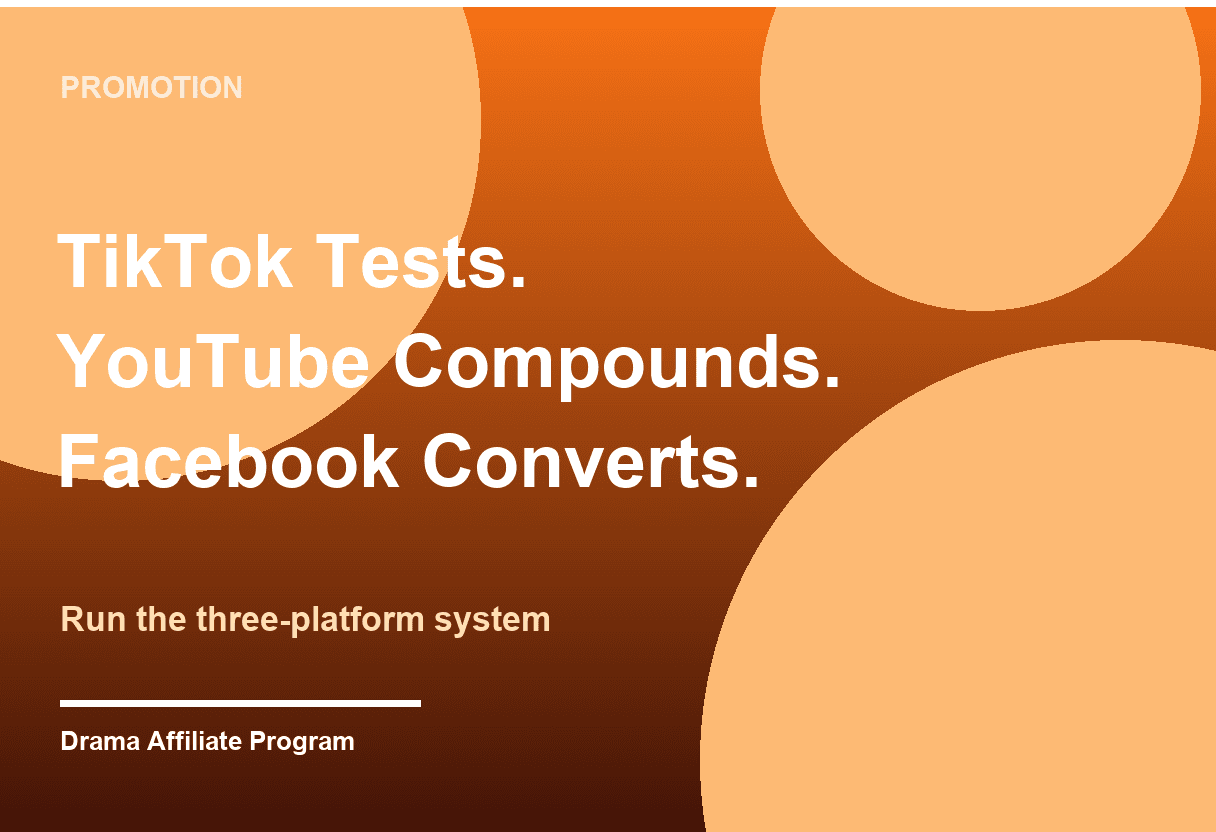 The Three-Platform System: TikTok Tests, YouTube Compounds, Facebook Converts